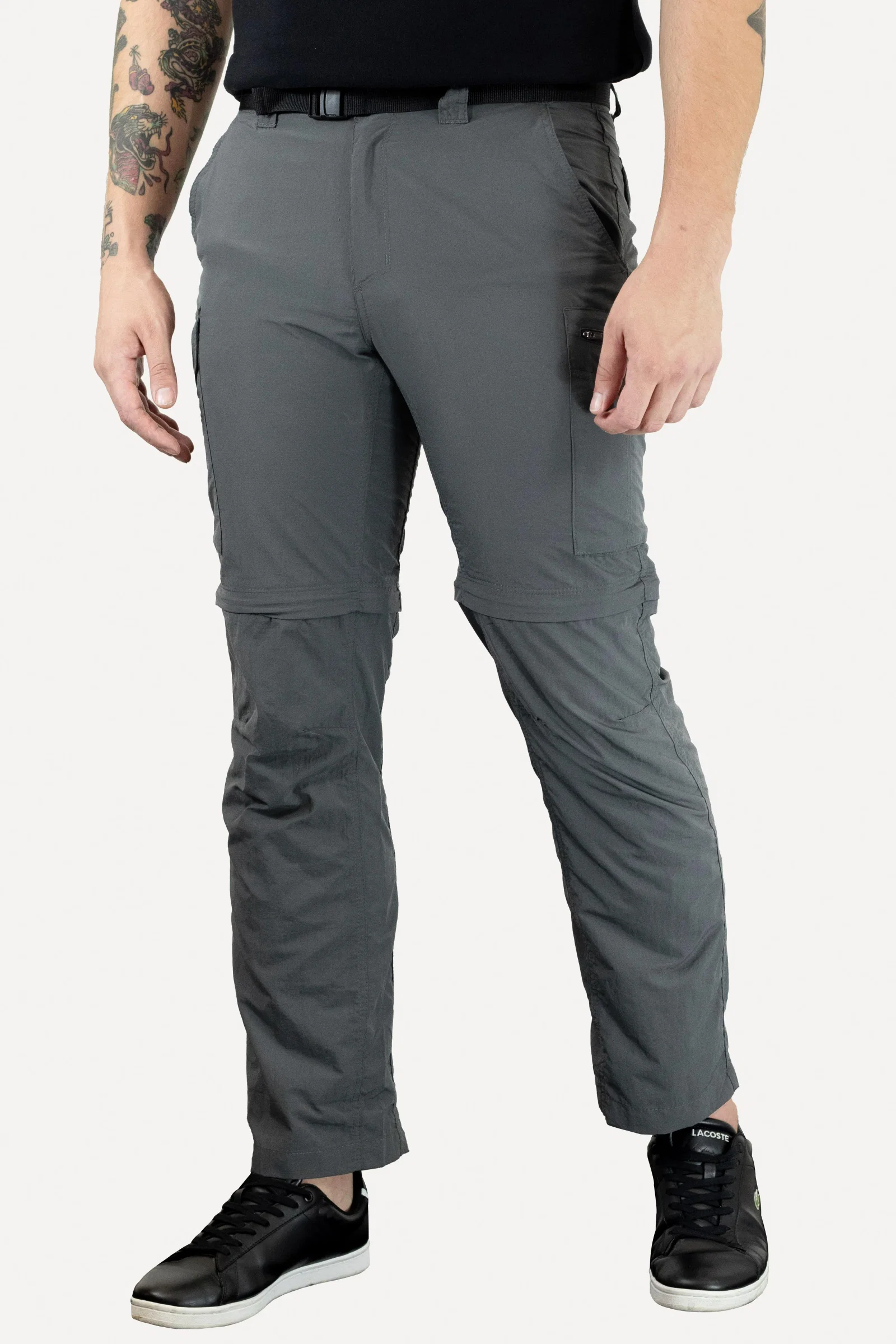 Calça Columbia Masculina Silver Ridge Convertible Grill Cinza Escuro — imagem 1