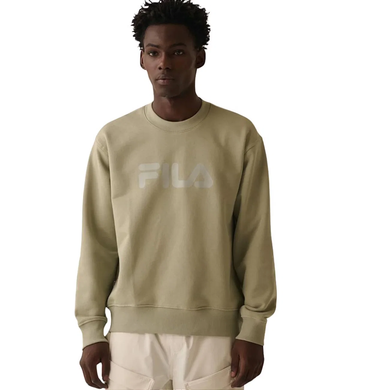 Blusão de Moletom Masculino Fila Comfort Letter III