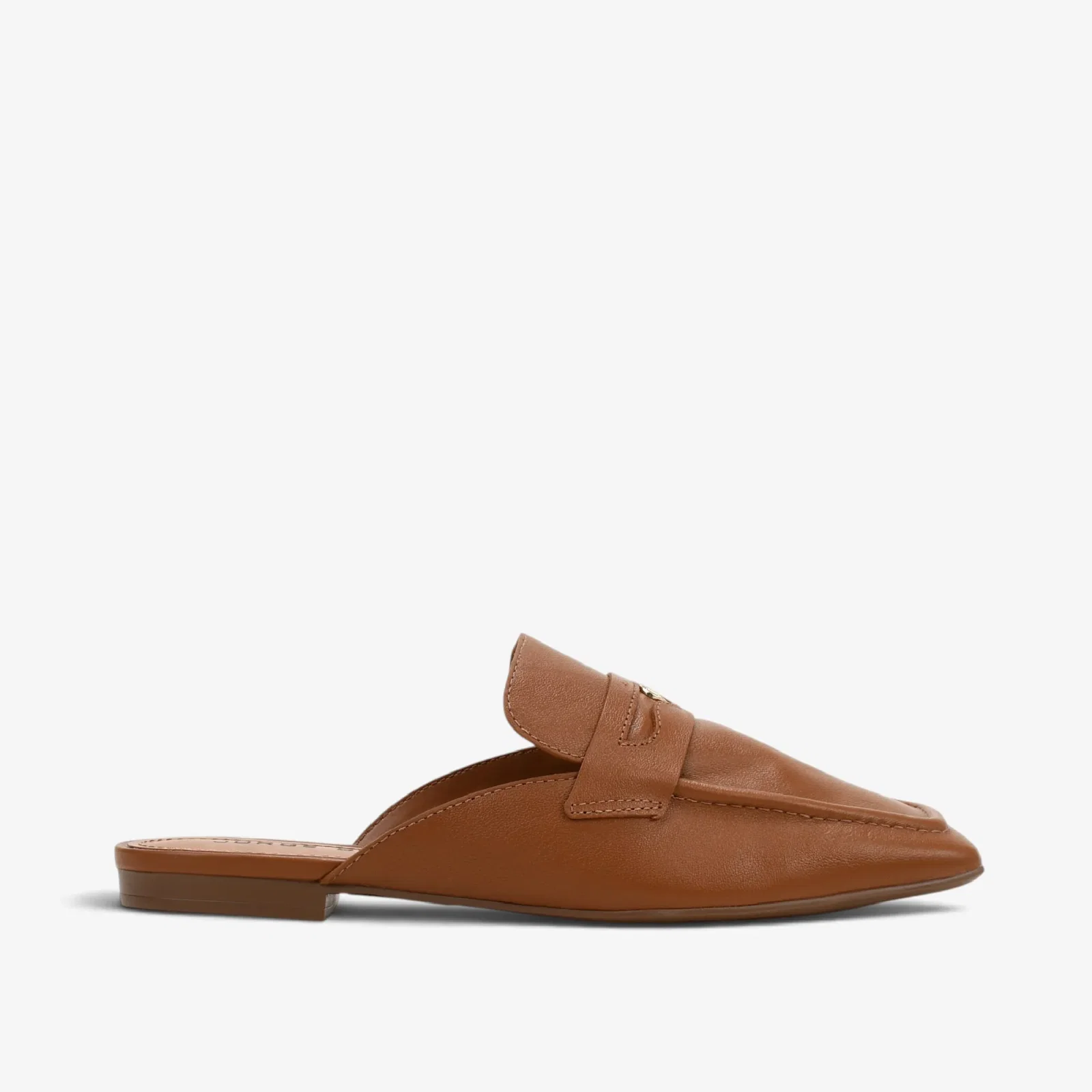 Mule Caramelo Mascavo Couro