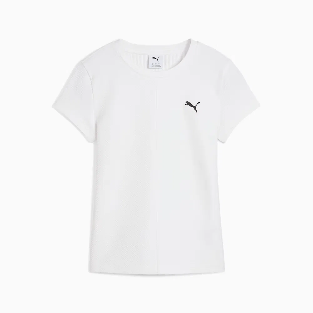 Camiseta Wardrobe ESS Ribbed Slim Feminina