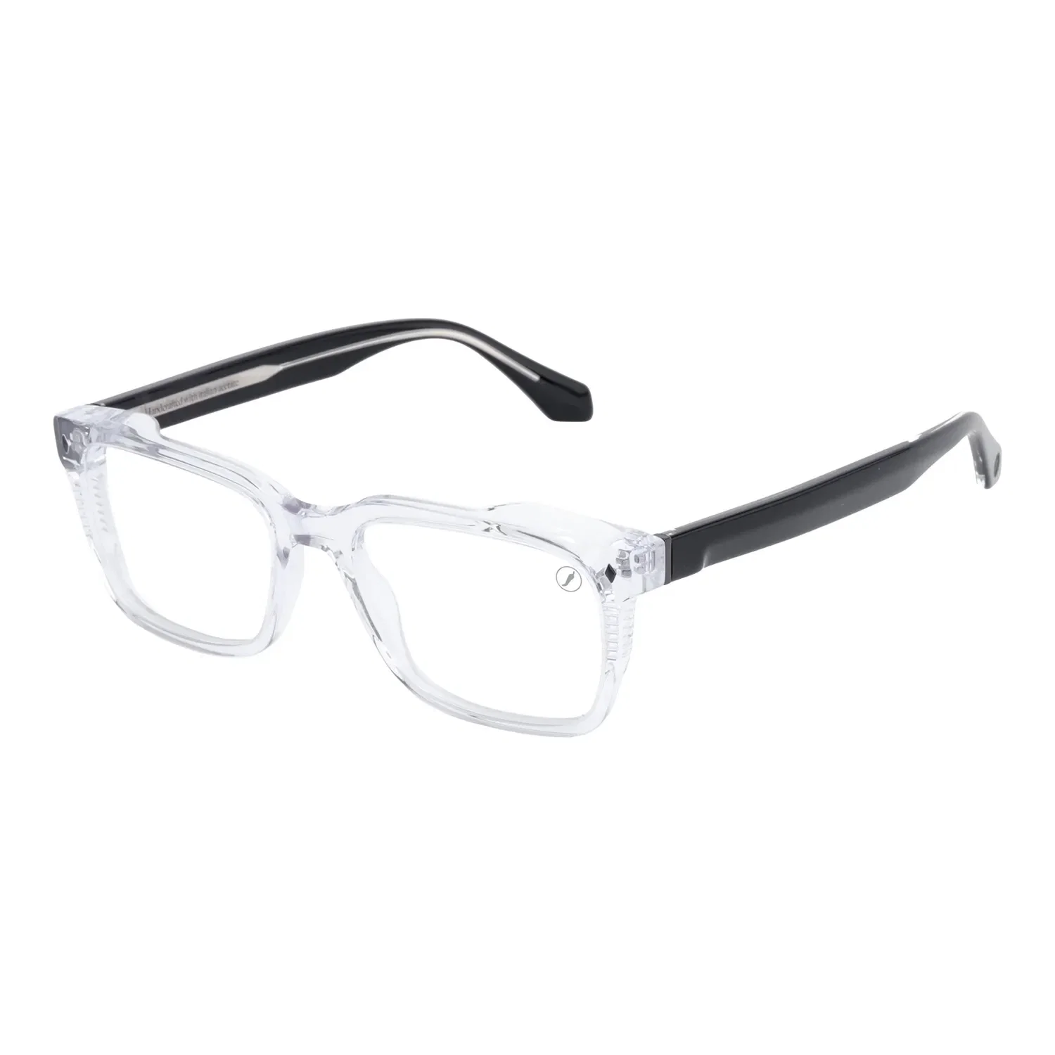 Armação Para Óculos de Grau Masculino Premium Edition Quadrado Transparente — imagem 1