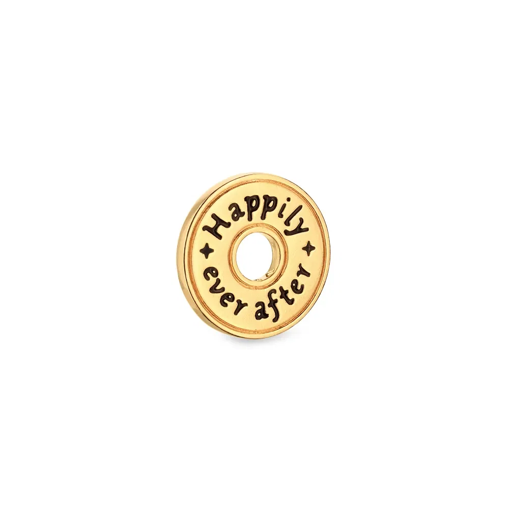 Pingente Life Wishes Happily Ever After em Prata 925 com Banho de Ouro Amarelo 18k — imagem 1