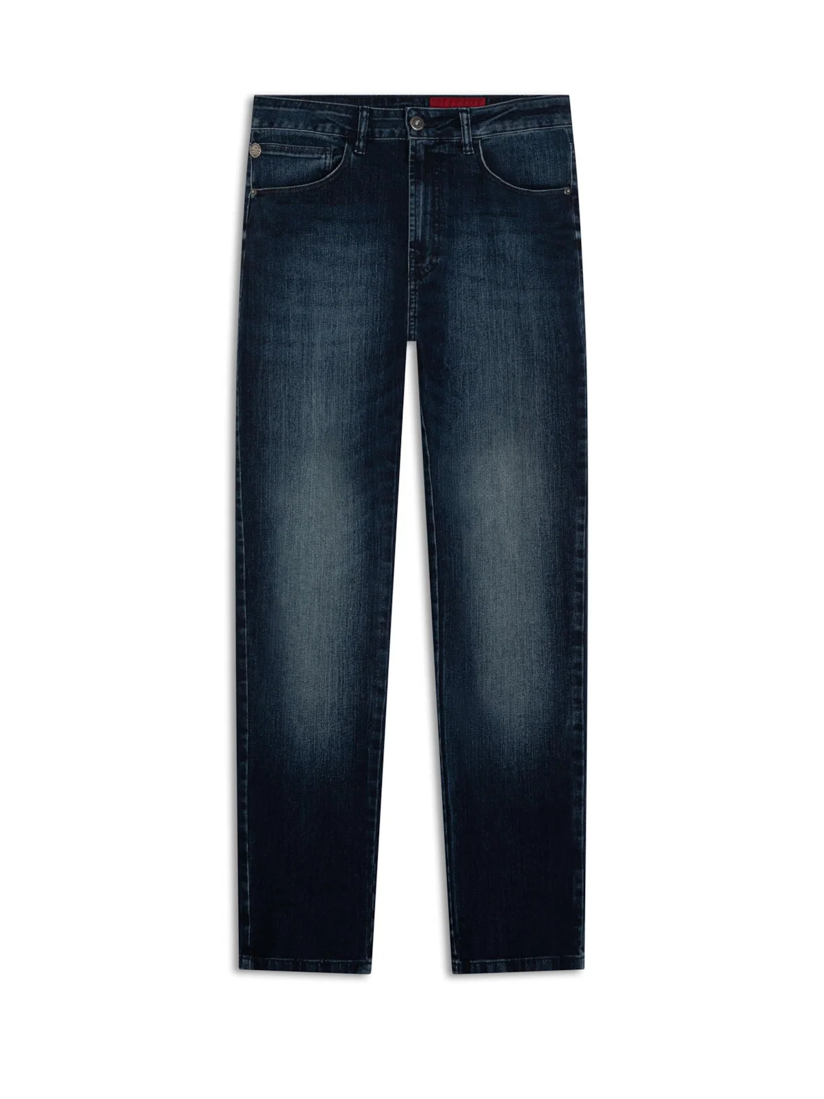 Calça Sprouting Straight Ellus Lav.Escuro C/ Jato — imagem 1