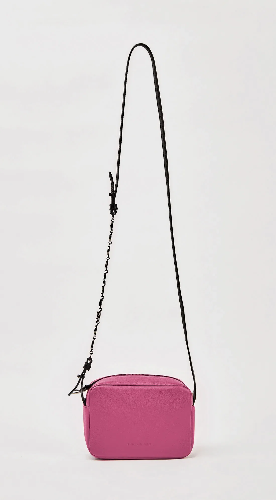 Bolsa Morena Rosa Crossbody Detalhe Alça Roxo
