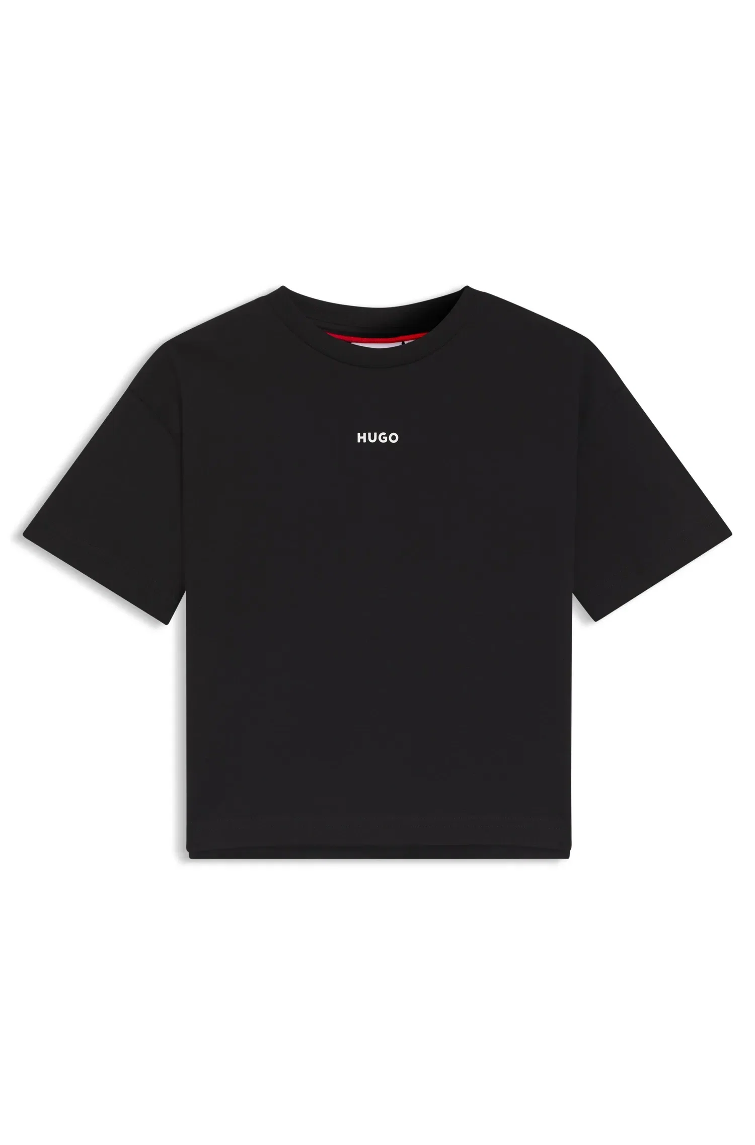 Camiseta Infantil Em Algodão Com Estampado De Logo