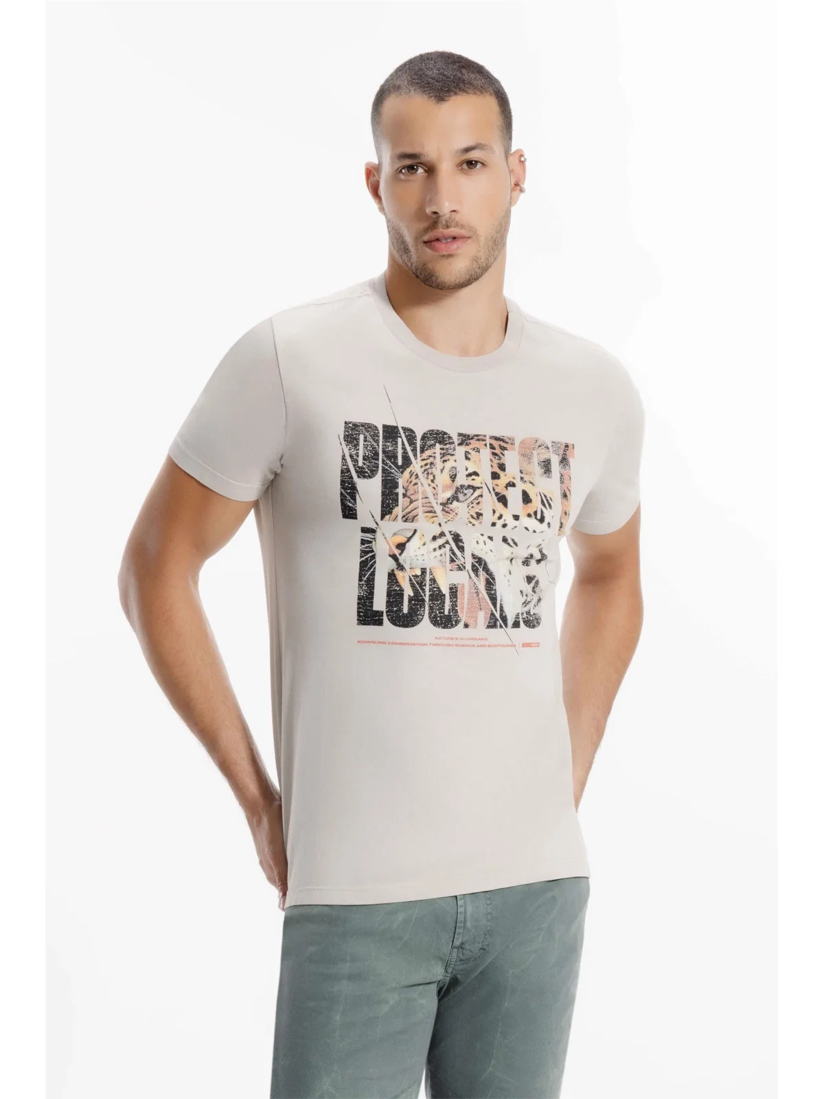 T-Shirt Protect Locals Classic Husk — imagem 1