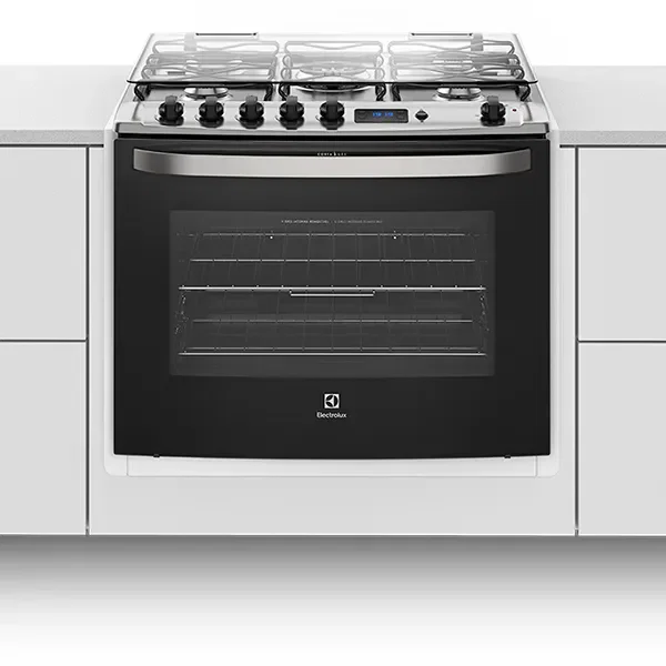 Fogão 5 Bocas de Embutir Electrolux Preto com Grill e Tripla Chama (76EBR) — imagem 1