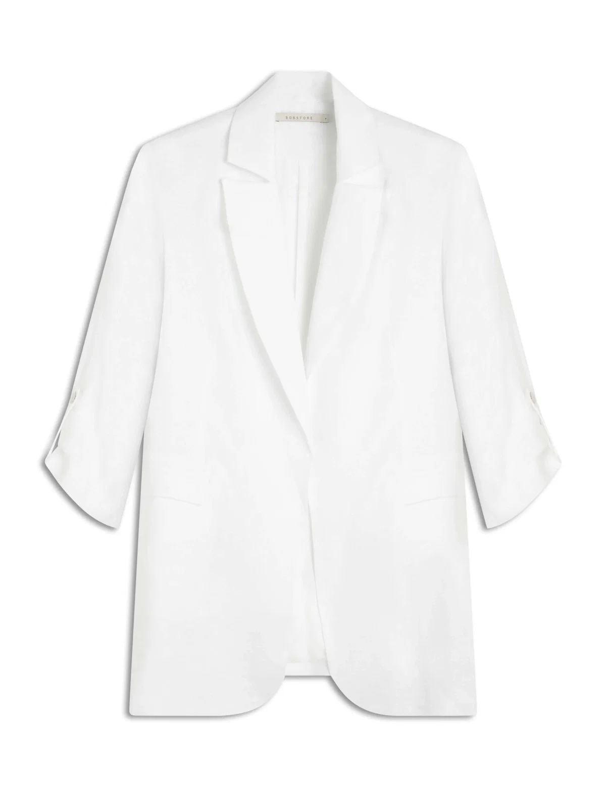 Blazer Puro Linho Alfa Branco — imagem 1