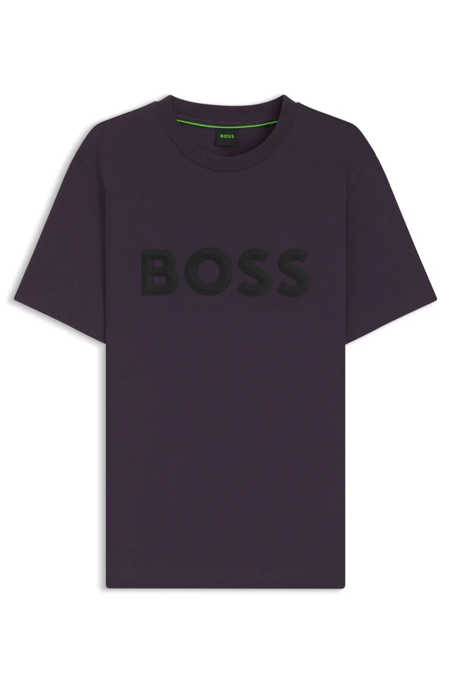 Camiseta Em Algodão Com Estampa De Logo 3D