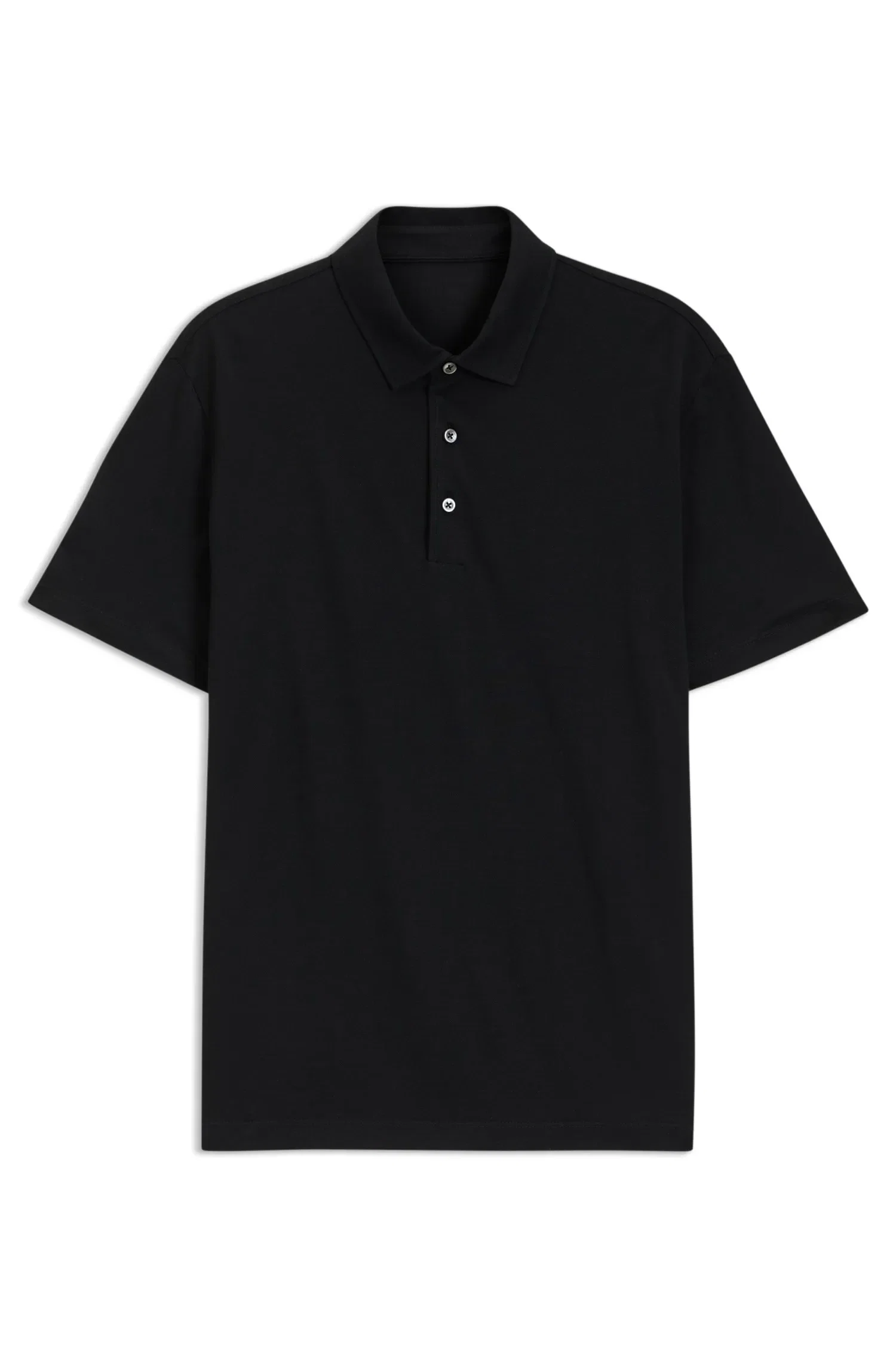 Polo BOSS By Beckham Em Algodão E Seda