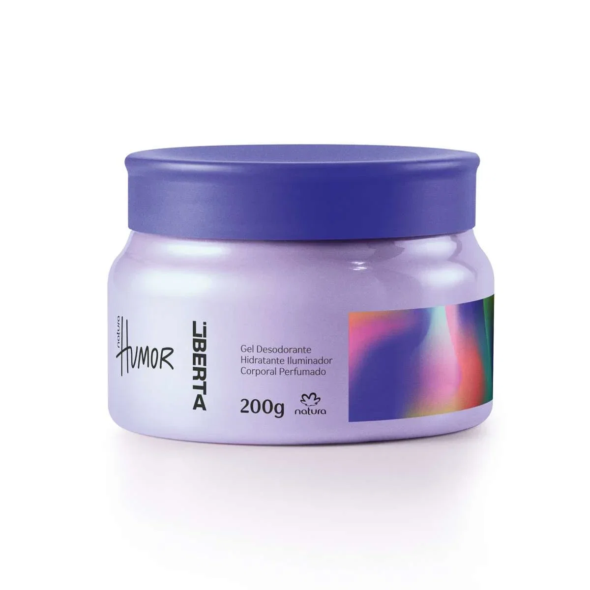 Gel Desodorante Hidratante Iluminador Corporal Perfumado Humor Liberta 200 g