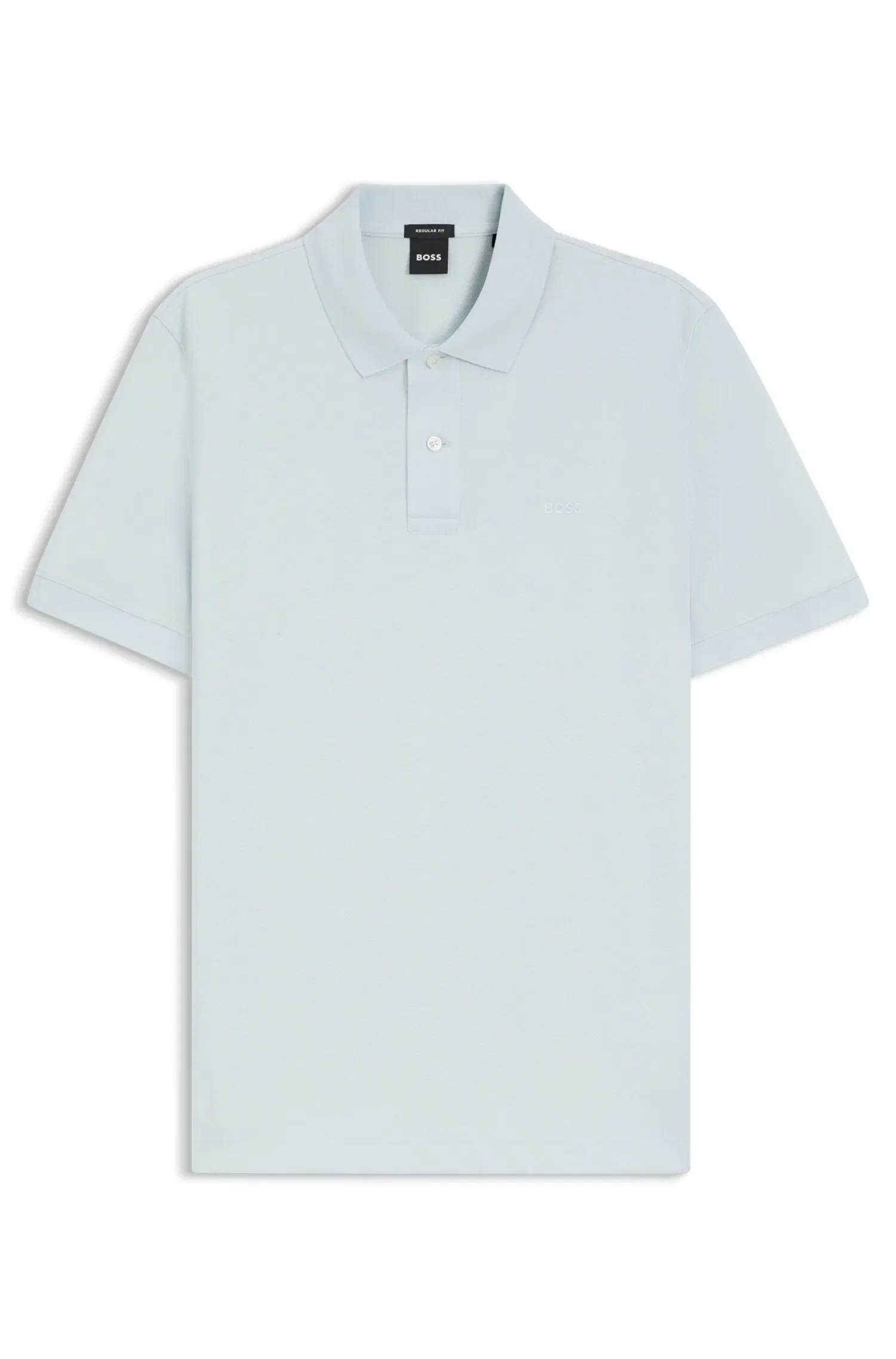 Polo Pallas Em Algodão Piqué Com Logo Bordado — imagem 1