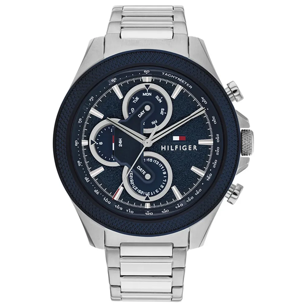 Relógio Tommy Hilfiger Masculino Aço Prateado 1792080