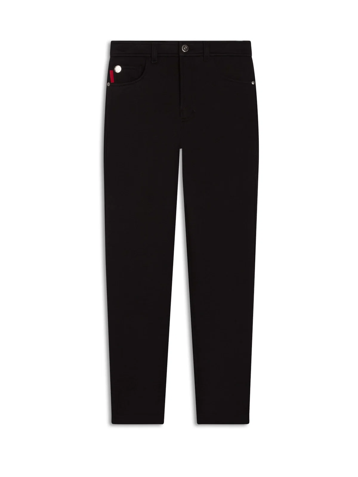Calça Moletom Velvet Skinny Preto — imagem 1