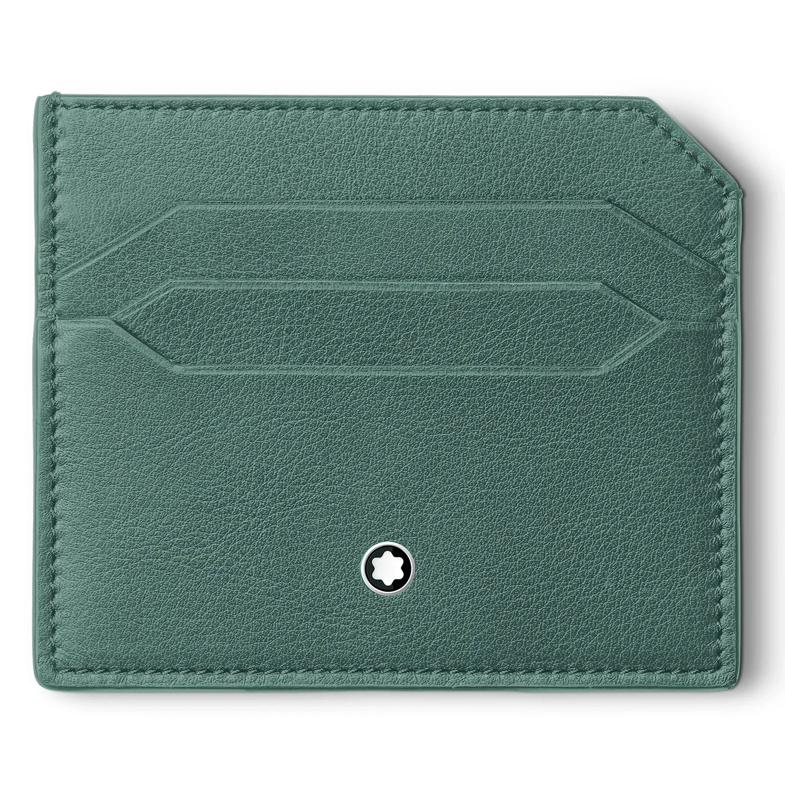 Porta Cartão Montblanc Masculina em Couro Verde - 198037