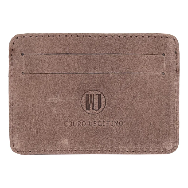 Porta Cartão Couro Masculino
