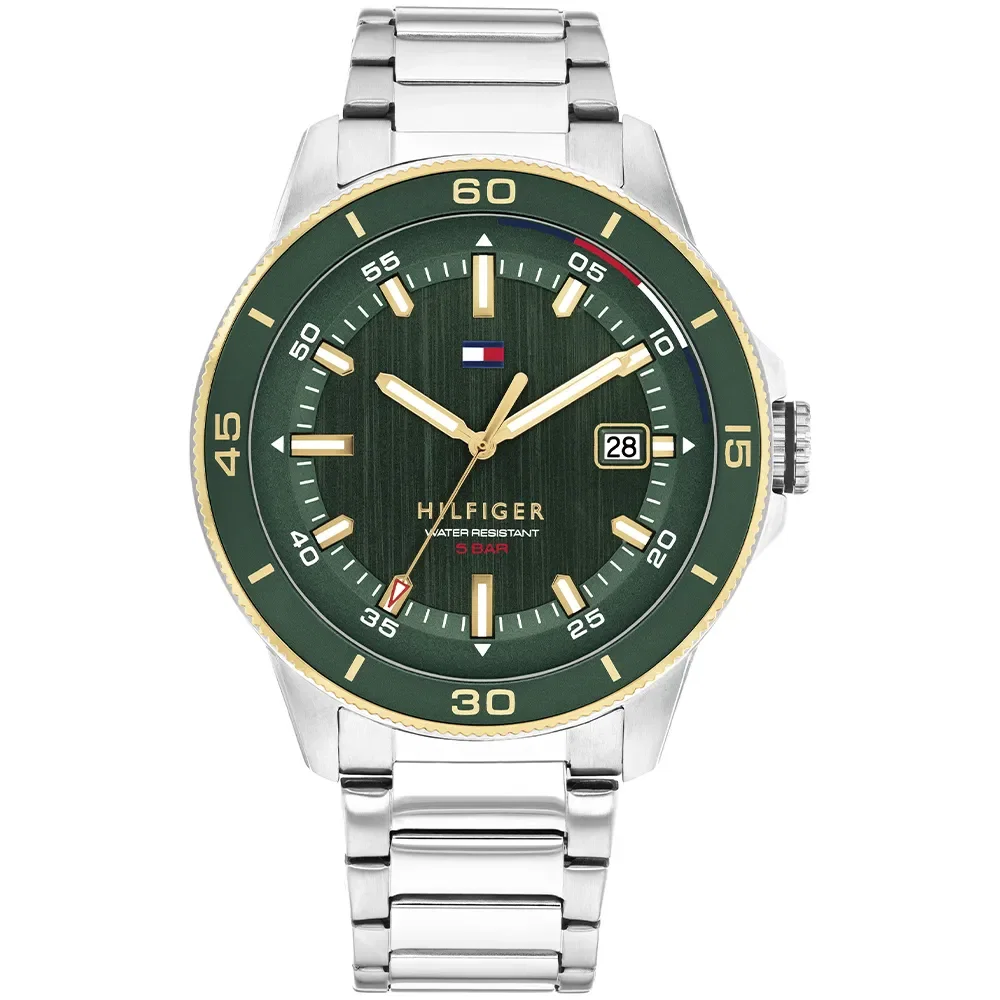 Relógio Tommy Hilfiger Remy Masculino em Aço Prateado 1792230