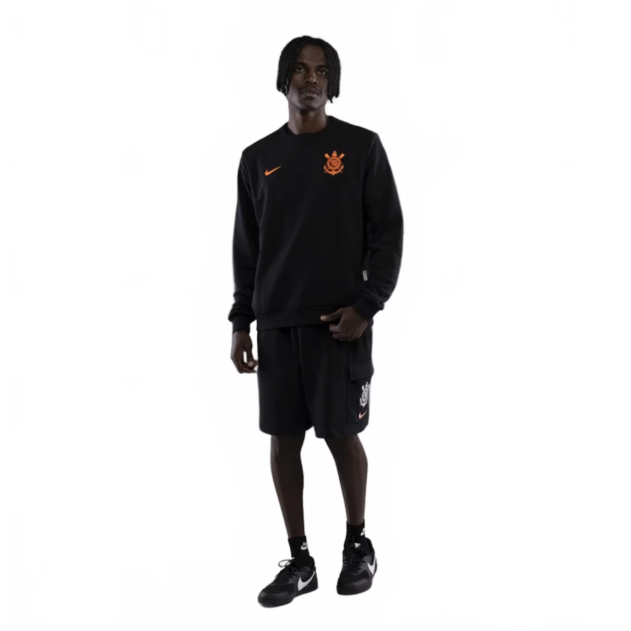 Blusão Corinthians Nike Total 90 Crew Masculino