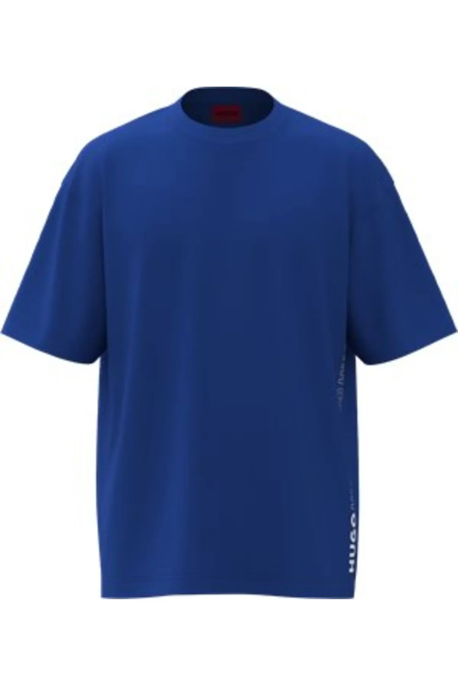 Camiseta De Ajuste Oversized Em Algodão Com Logos Repetidos — imagem 1