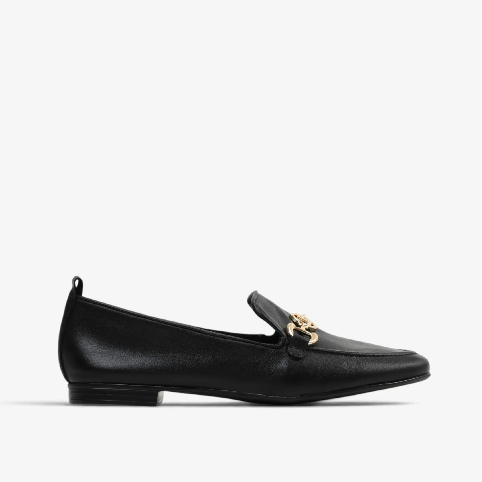 Loafer Preto Bridão Couro