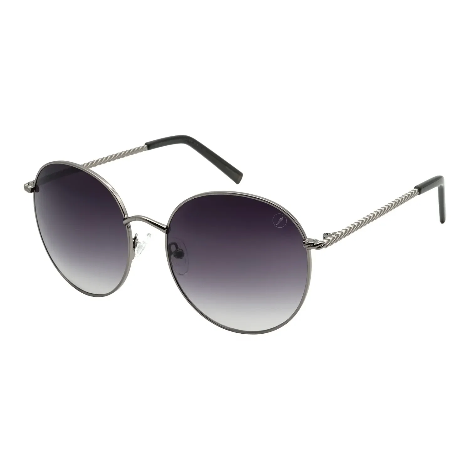 Óculos de Sol Feminino Chilli Beans Redondo Degradê Ônix