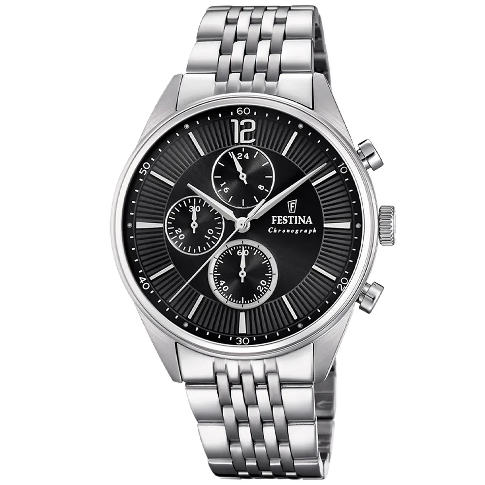 Relógio Festina Masculino em Aço Prateado F20285-4