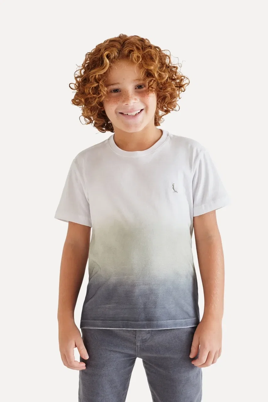 Camiseta Mini Sm Degradê Invertido — imagem 1
