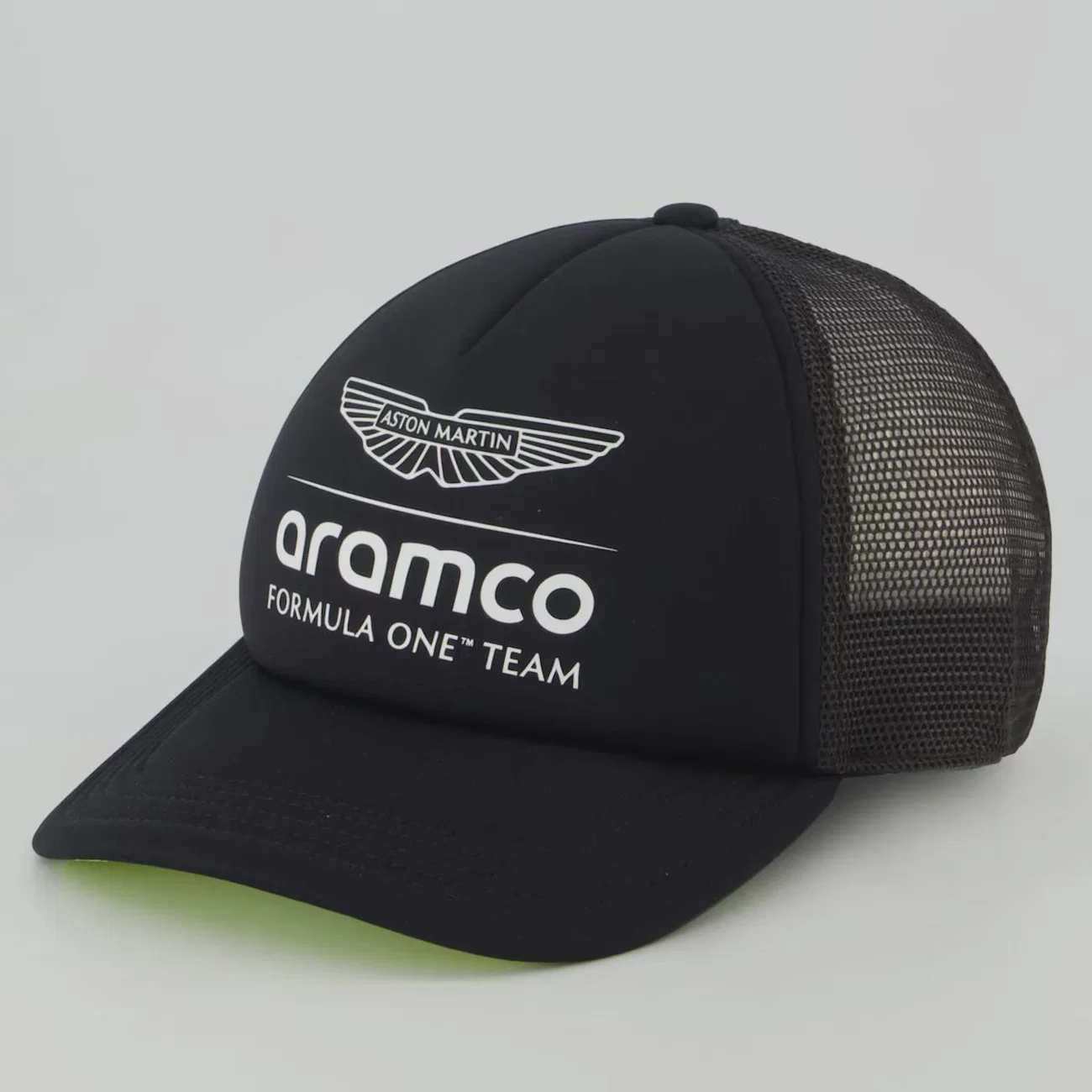 Boné Unissex Puma Aston Martin F1 Trucker Aba Curva