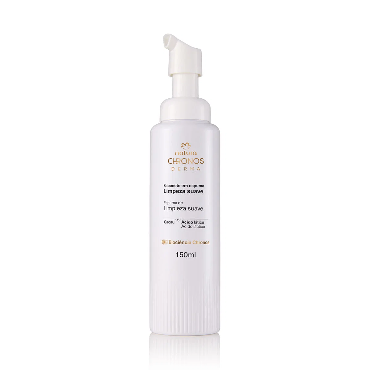 Sabonete em Espuma Limpeza Suave Chronos Derma 150 ml
