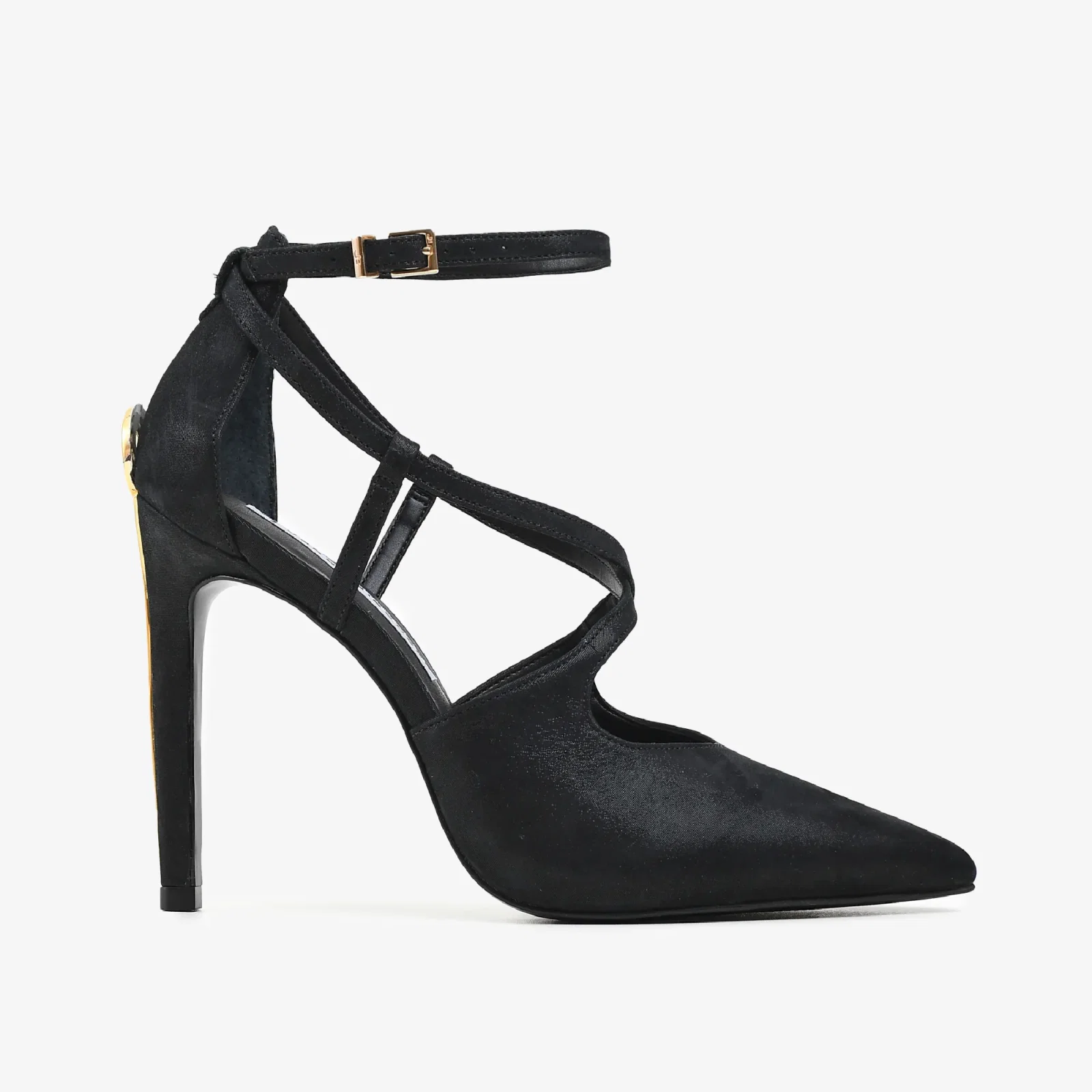 Scarpin Preto Couro