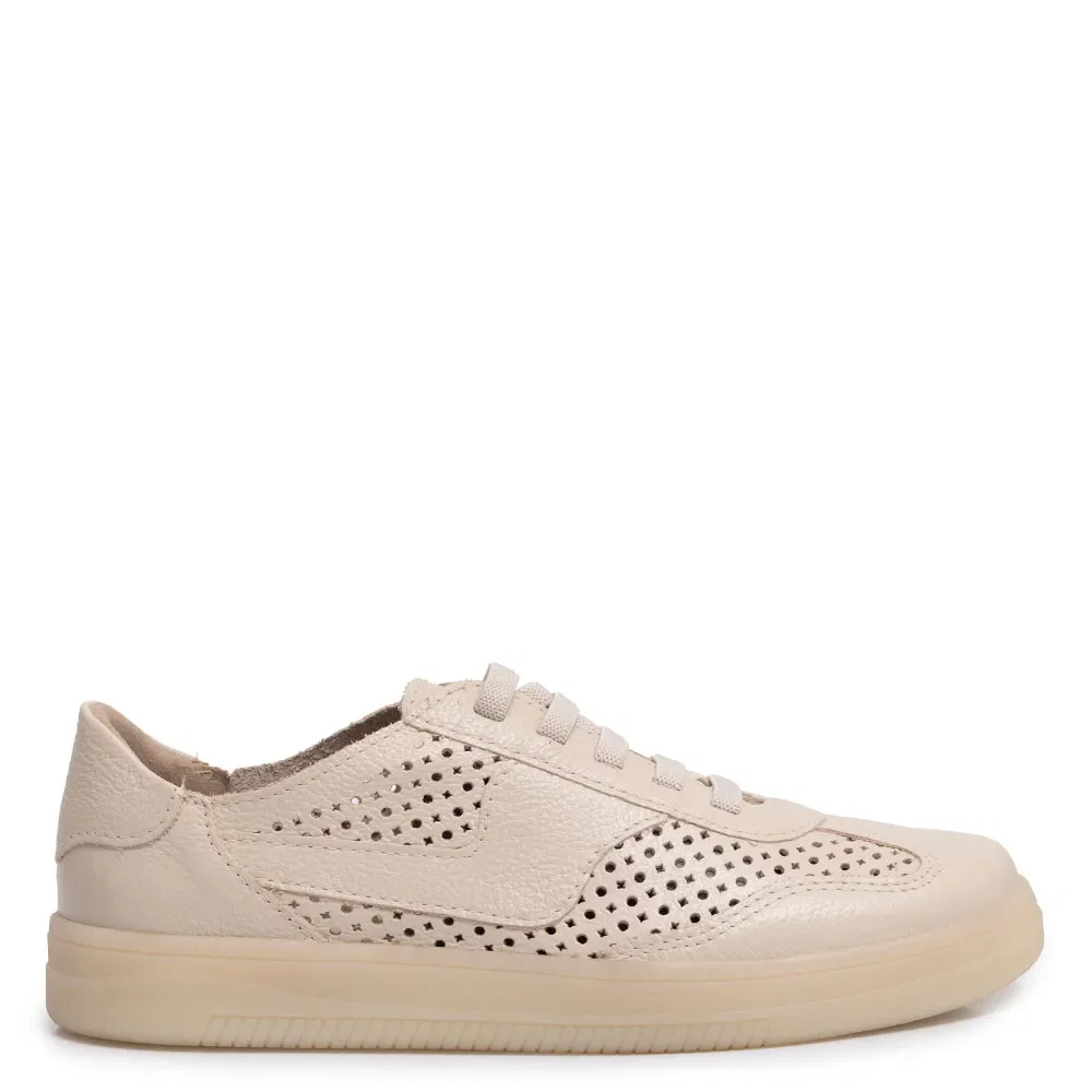 Tênis Off White Couro Comfort Laser — imagem 1