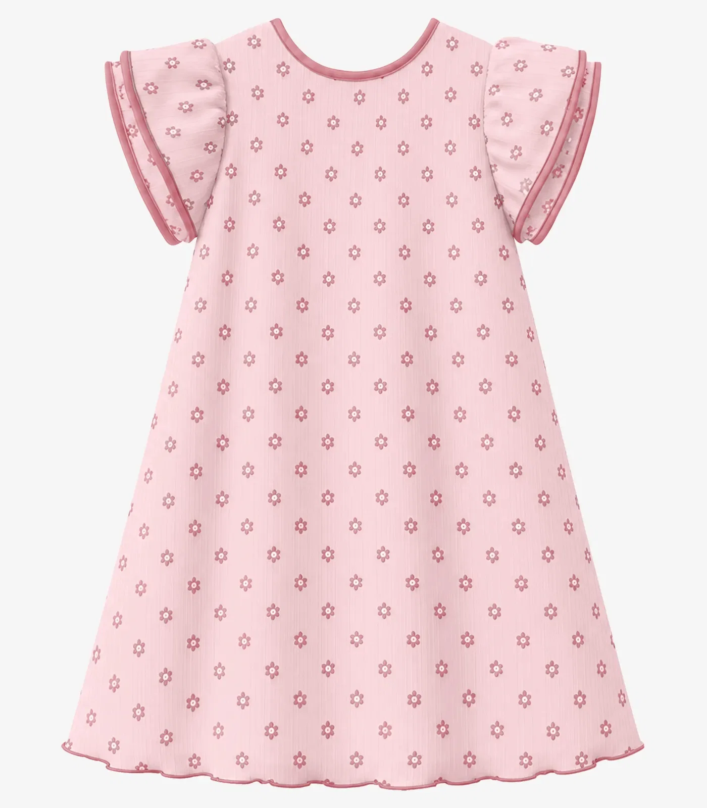 Vestido Verão Menina Trick Nick Rosa