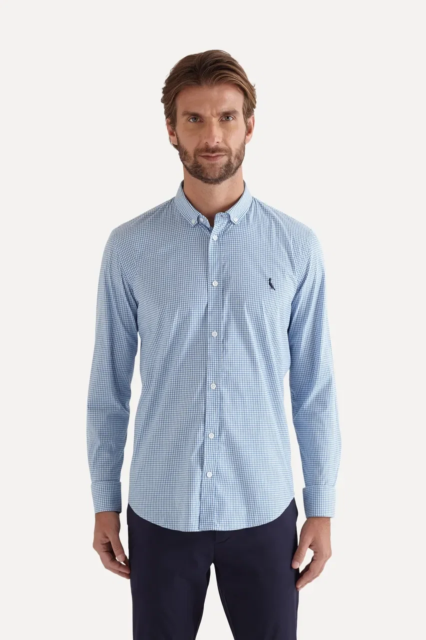 Camisa Pf Enxuto Vichy Color — imagem 1