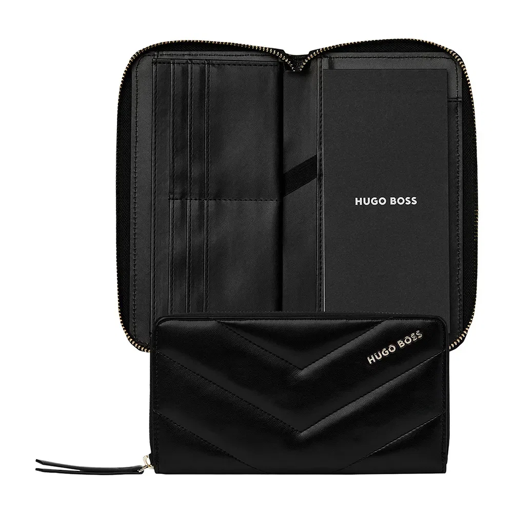 Pasta Organizer Hugo Boss Feminina Triga Preto - HTO311A