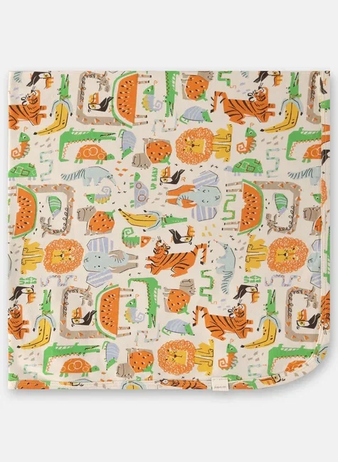 Manta para Bebê Menino em Suedine Essentials (Bege) Up Baby