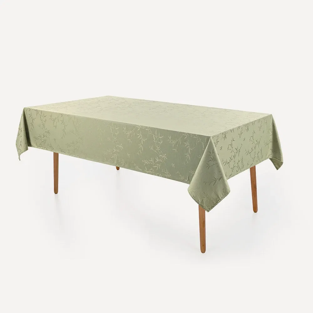 Toalha de Mesa Retangular 8 Lugares Easy Wash Veríssimo Alecrim — imagem 1