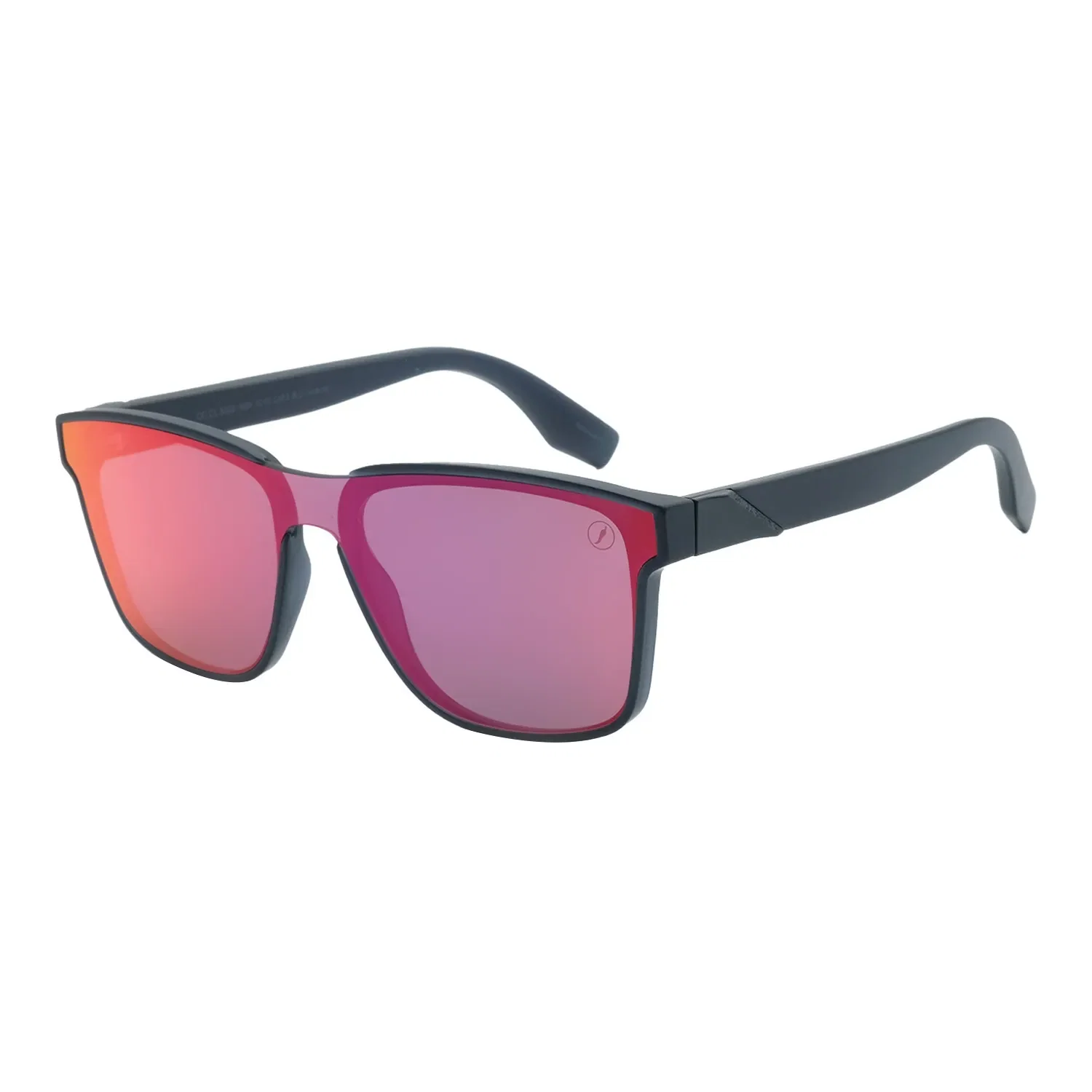 Óculos de Sol Masculino Infinity Quadrado Vermelho — imagem 1