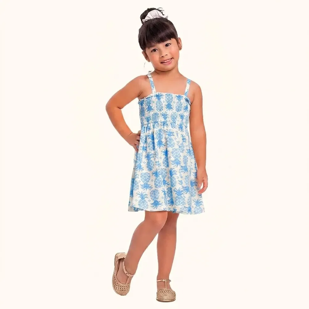 Vestido de alcinha em malha florence com lastex — imagem 1