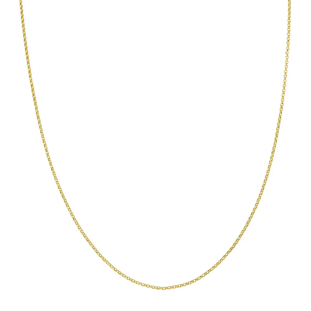 Corrente Elos Portugueses em Ouro Amarelo 18k, 50cm — imagem 1
