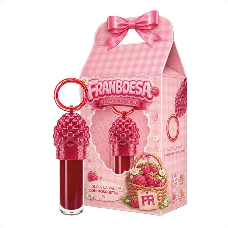 Gloss Labial Franboesa By Franciny Ehlke 5g
