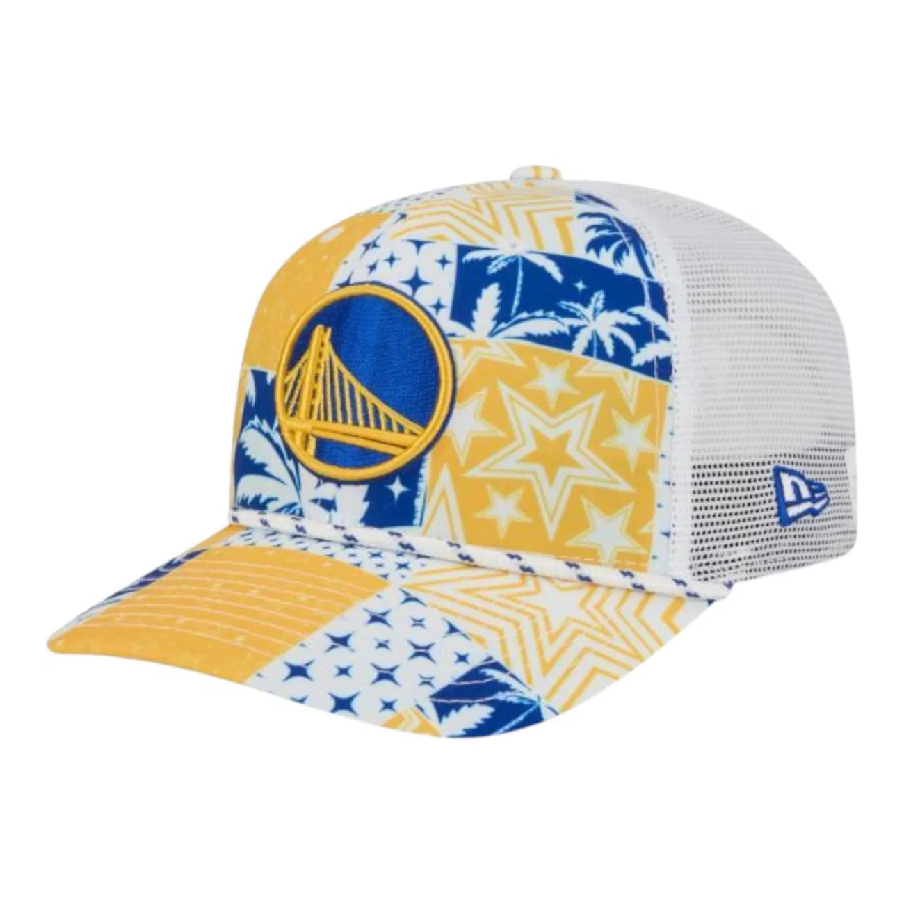 Boné Adulto New Era 970ss Golden State Warrios All-Stars Aba Curva