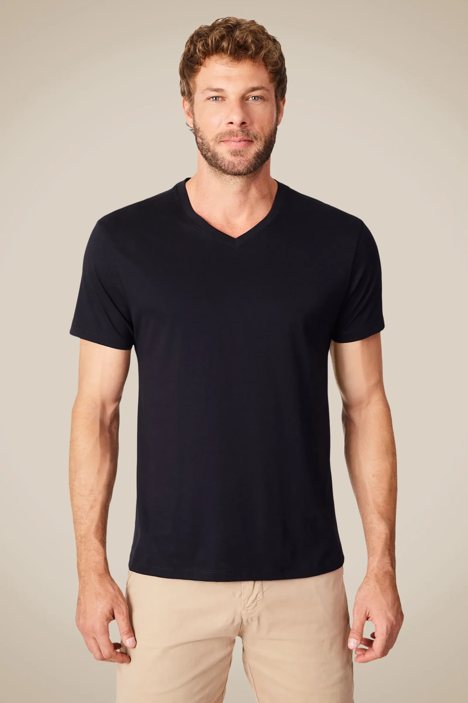 Camiseta V Pima