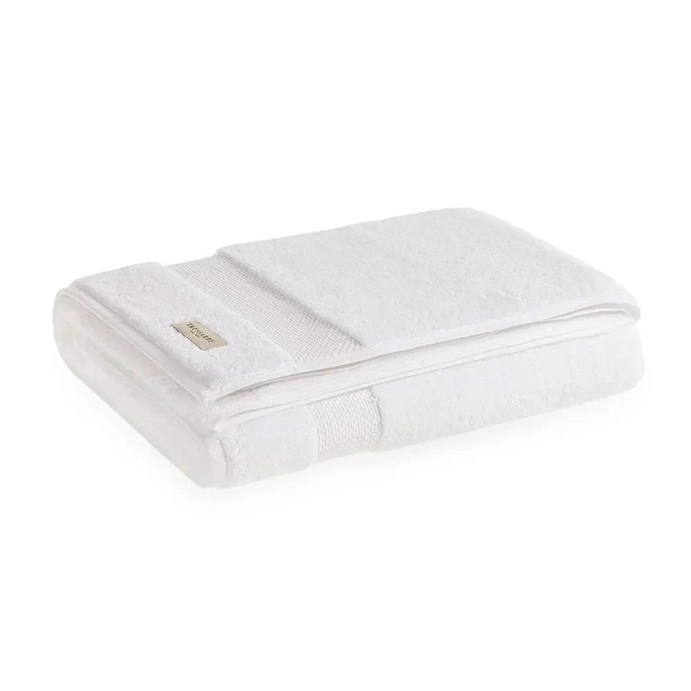 Toalha de Rosto 700g/m² 100% Algodão Lussure Branco — imagem 1