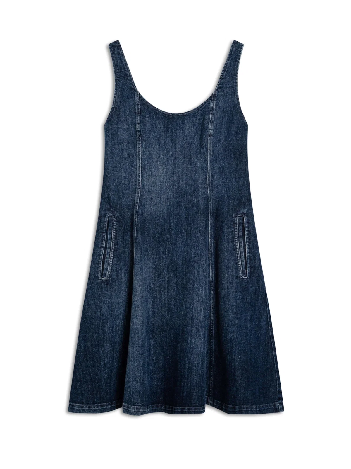 Vestido Comfort Dark Indigo Lav.Escuro C/ Used