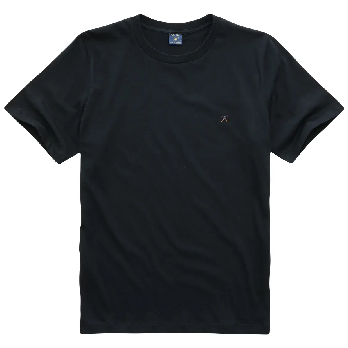 Camiseta Gola Canoa Taquinho Manga Curta