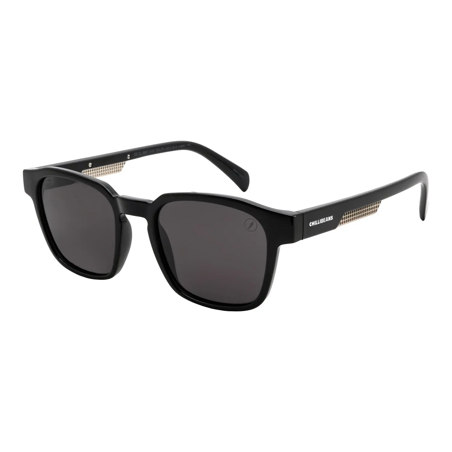 Óculos de Sol Masculino Rock in Rio Quadrado Preto — imagem 1