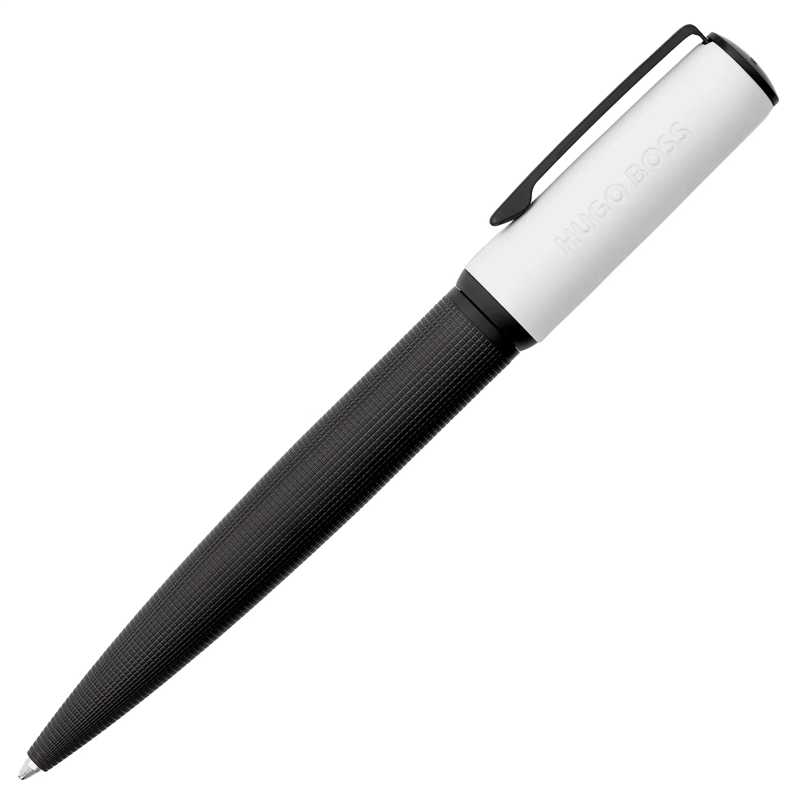Caneta Hugo Boss Metal Preto e Branco Hsq4744f — imagem 1