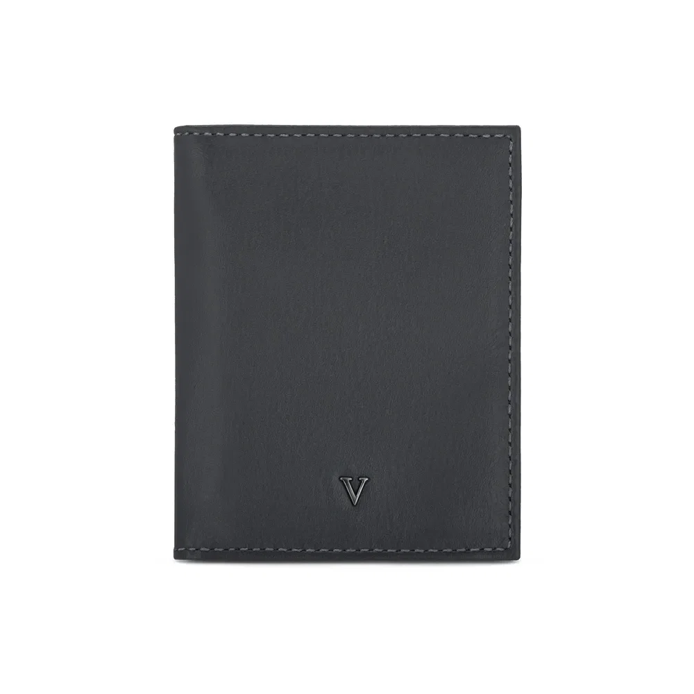 Porta-Cartões Masculino Couro Azul