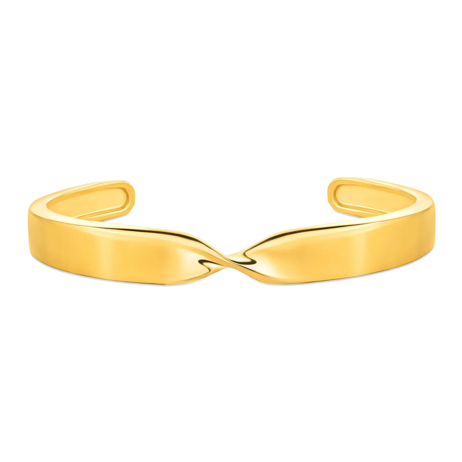 Pulseira Life Textura em Prata 925 com Banho de Ouro Amarelo 18k — imagem 1