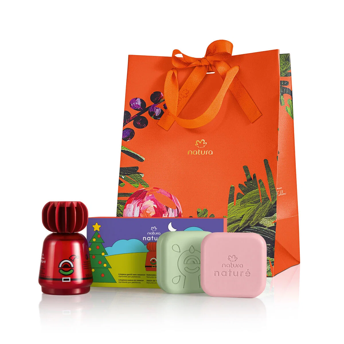 Presente Natura Naturé Natal com 3 produtos